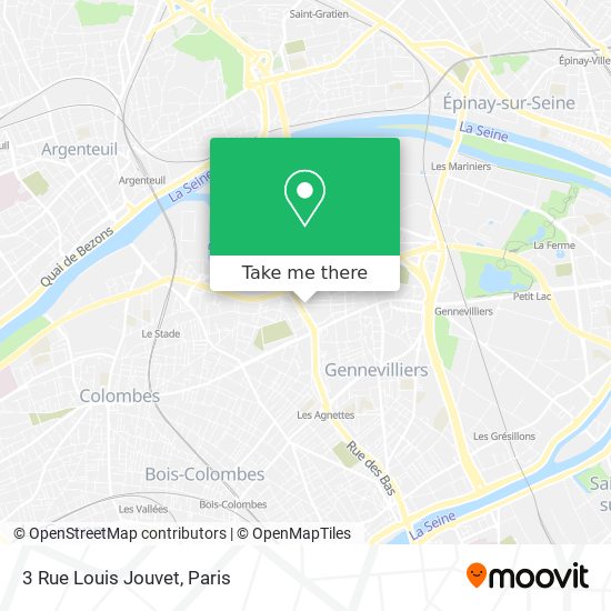 3 Rue Louis Jouvet map