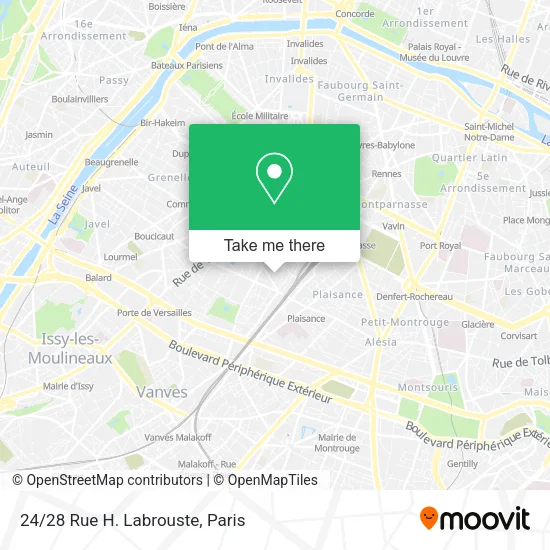 24/28 Rue H. Labrouste map
