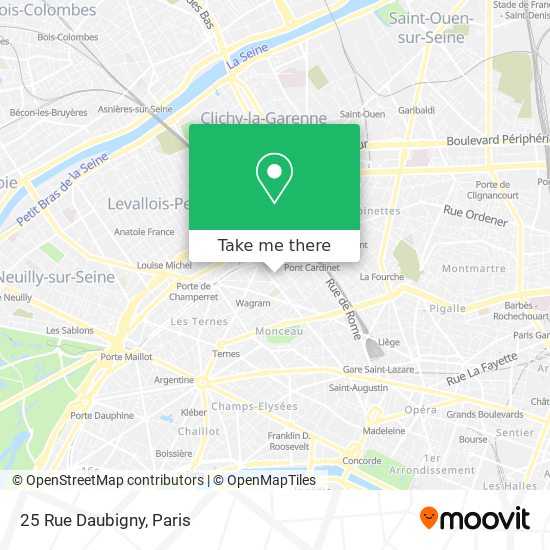 25 Rue Daubigny map
