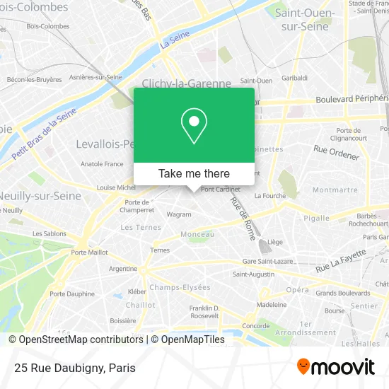 25 Rue Daubigny map