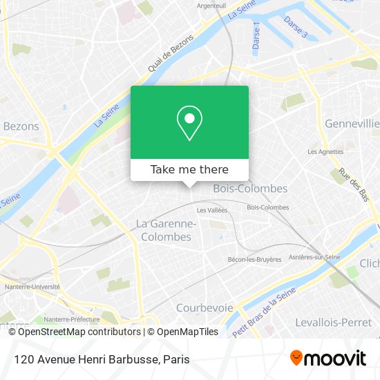 120 Avenue Henri Barbusse map