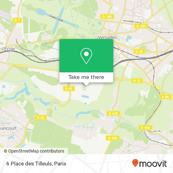 Mapa 6 Place des Tilleuls