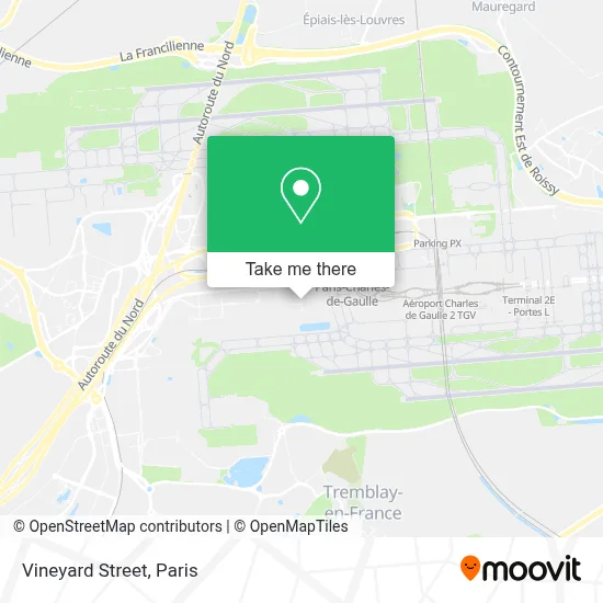 Rue des Vignes map