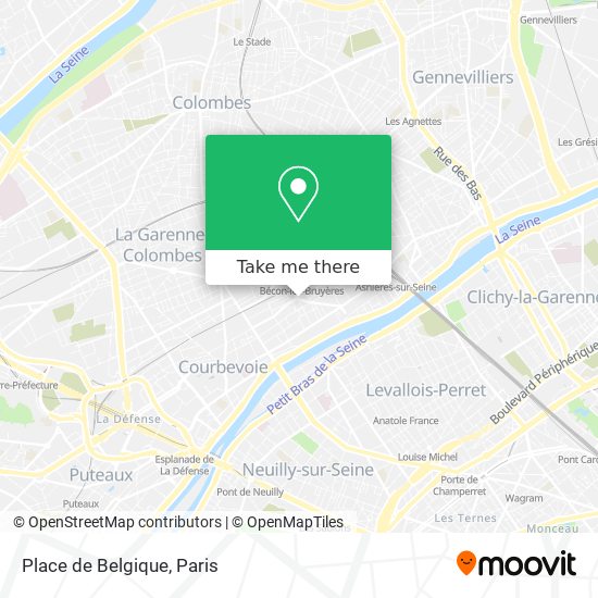 Place de Belgique map