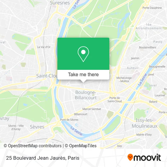 25 Boulevard Jean Jaurès map