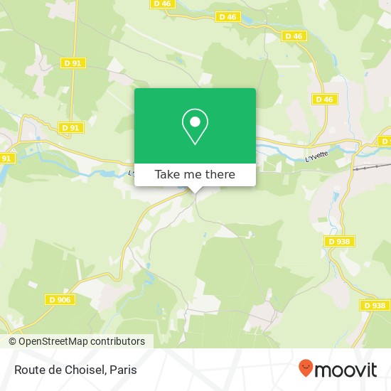 Route de Choisel map
