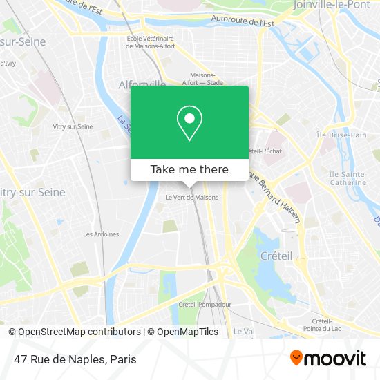 47 Rue de Naples map