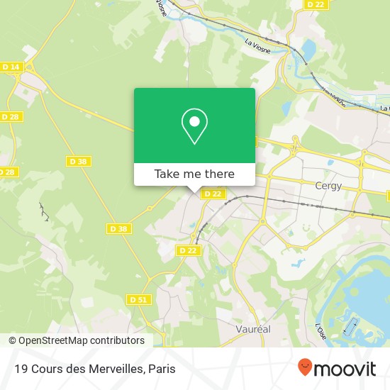 19 Cours des Merveilles map