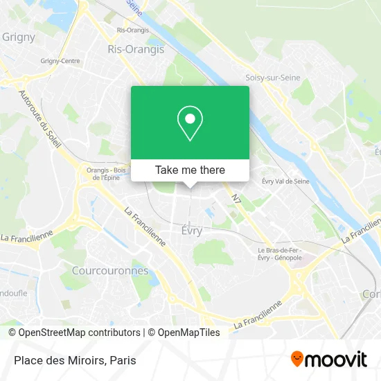 Place des Miroirs map