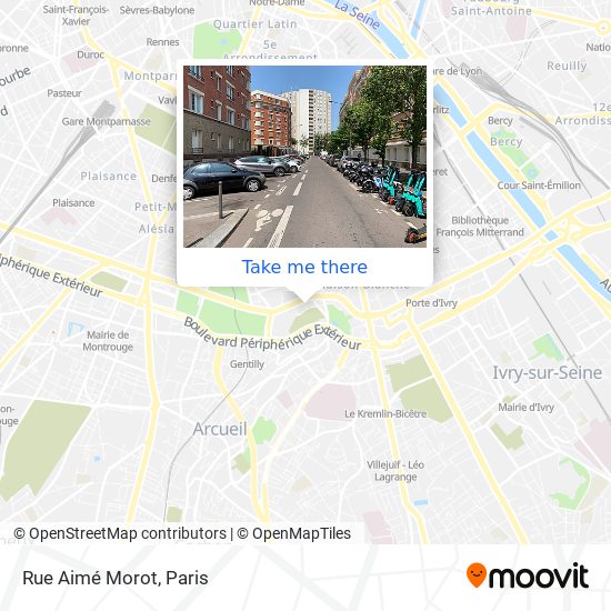 Rue Aimé Morot map