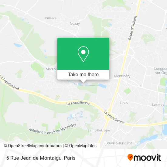 5 Rue Jean de Montaigu map