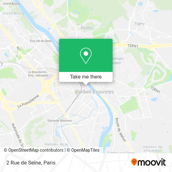 2 Rue de Seine map