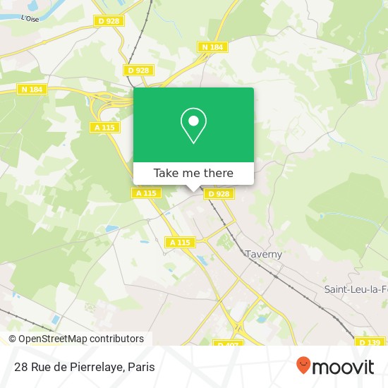 28 Rue de Pierrelaye map
