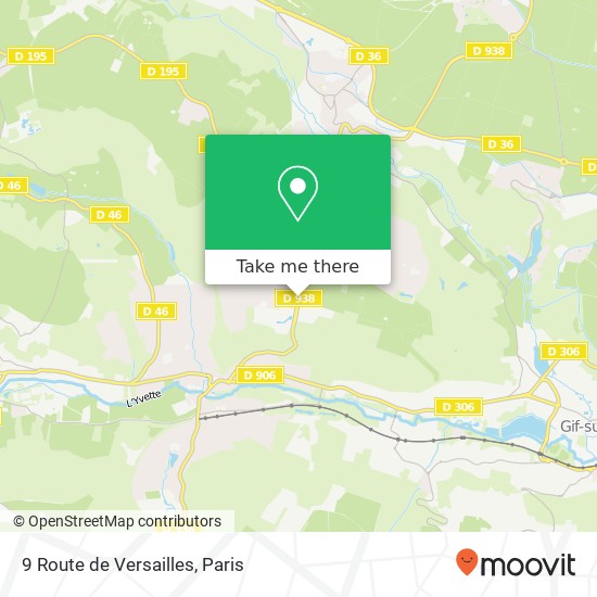 9 Route de Versailles map