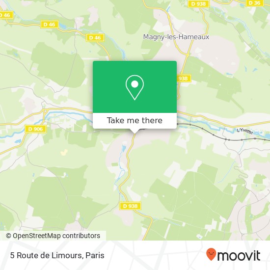 Mapa 5 Route de Limours