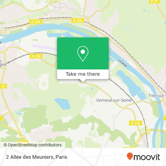 2 Allée des Meuniers map