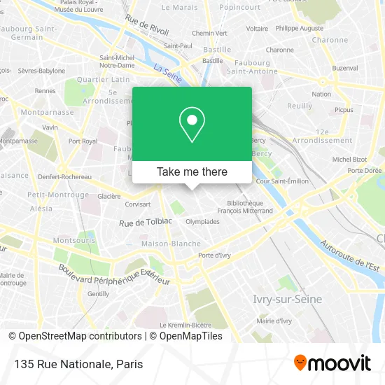 135 Rue Nationale map