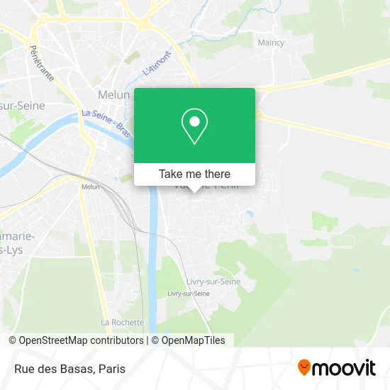 Rue des Basas map