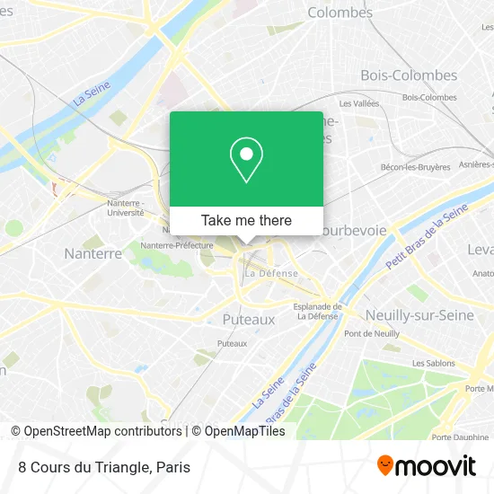 8 Cours du Triangle map