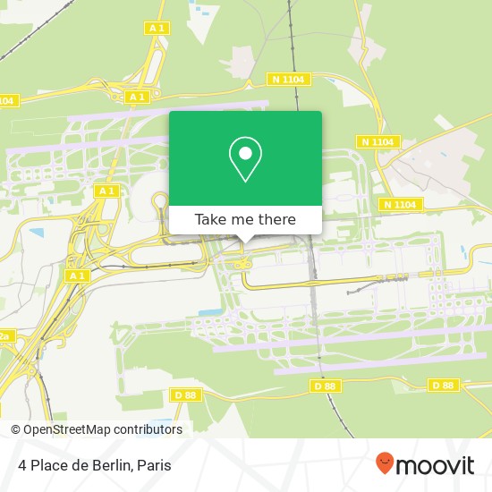4 Place de Berlin map