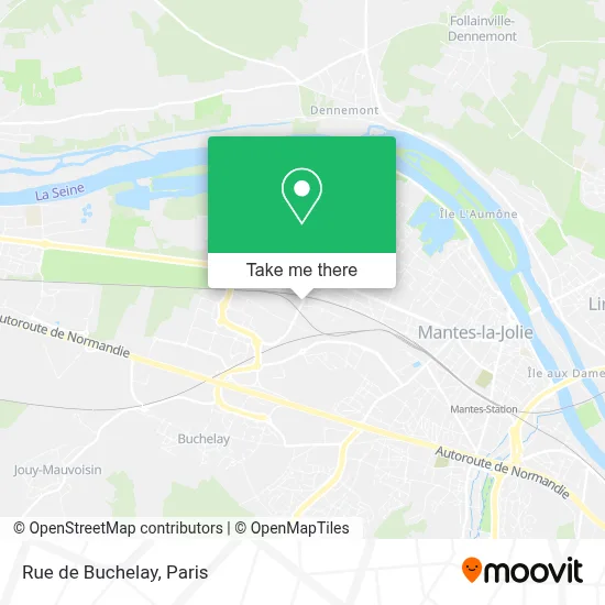 Rue de Buchelay map