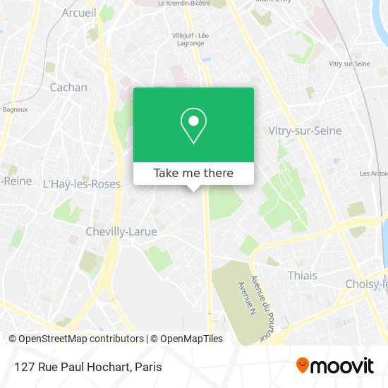 127 Rue Paul Hochart map