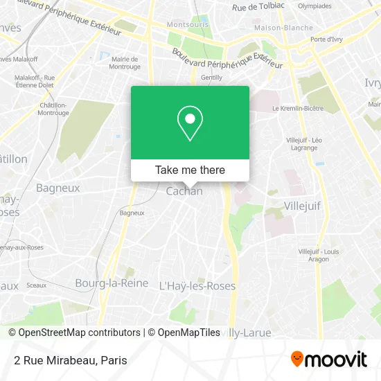 2 Rue Mirabeau map