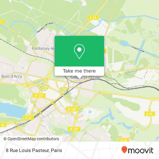 8 Rue Louis Pasteur map