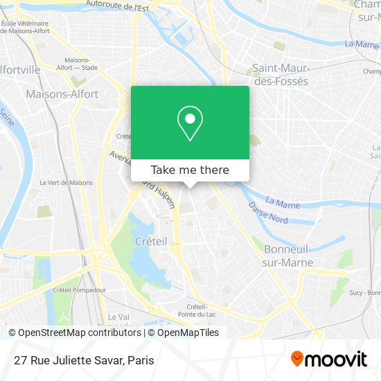 27 Rue Juliette Savar map