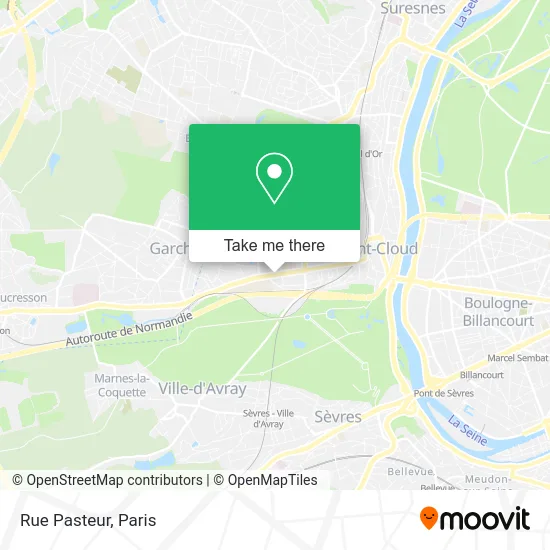 Rue Pasteur map