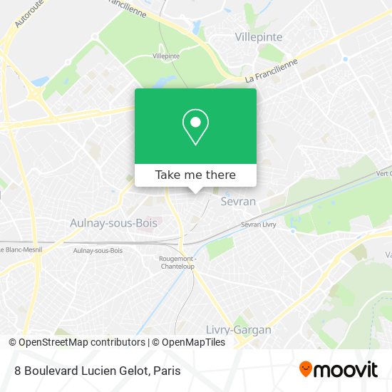 Mapa 8 Boulevard Lucien Gelot