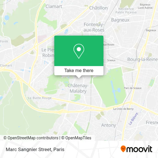 Rue Marc Sangnier map