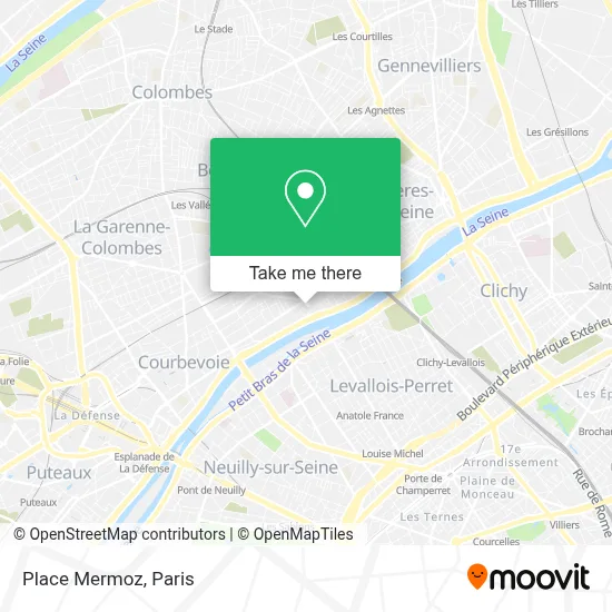 Place Mermoz map