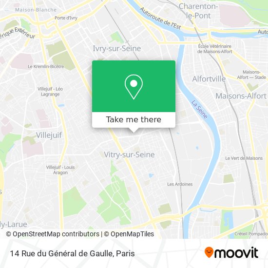 14 Rue du Général de Gaulle map