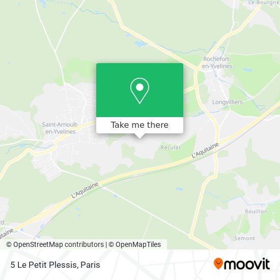 5 Le Petit Plessis map