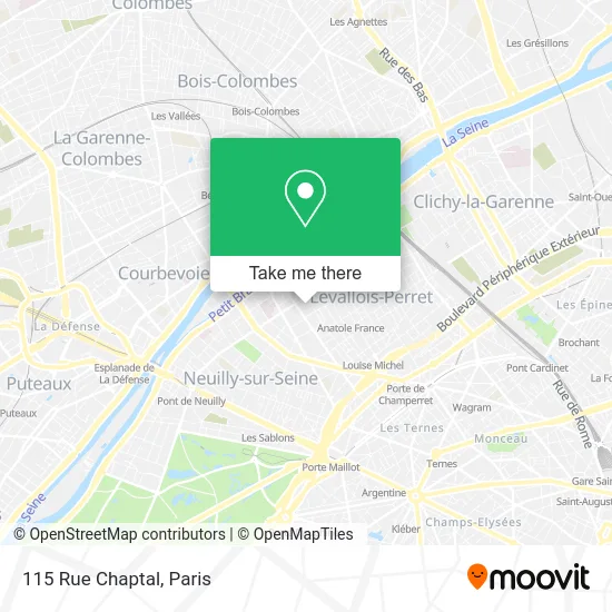 115 Rue Chaptal map