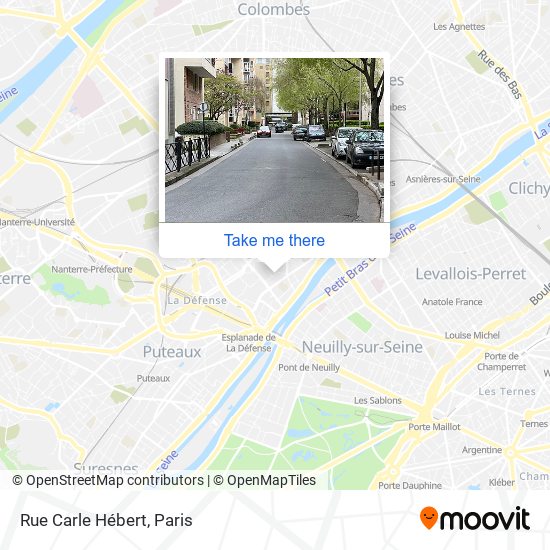 Rue Carle Hébert map