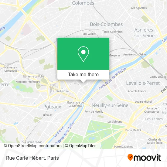 Rue Carle Hébert map