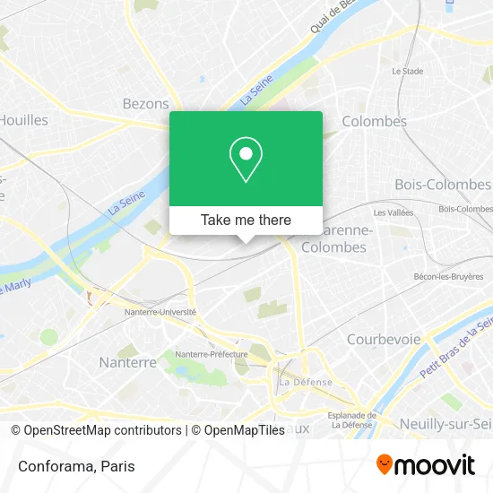 Conforama map