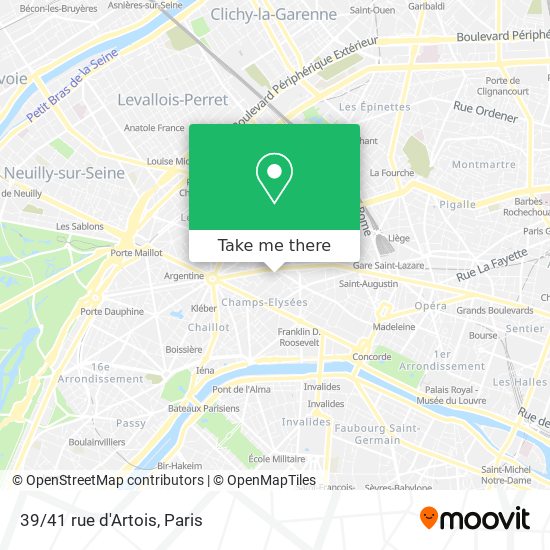 39/41 rue d'Artois map