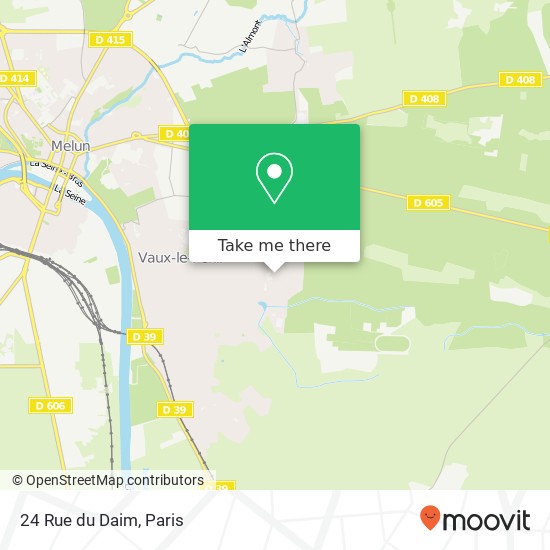 24 Rue du Daim map