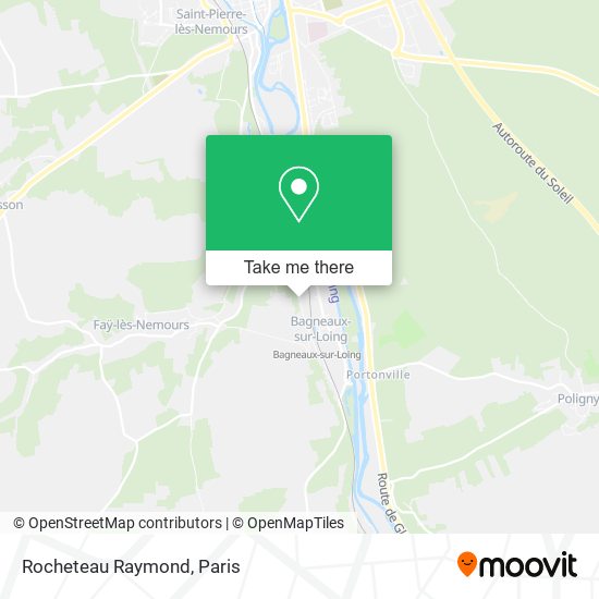 Mapa Rocheteau Raymond