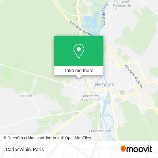 Cador Alain map