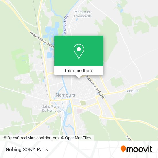 Gobing SONY map