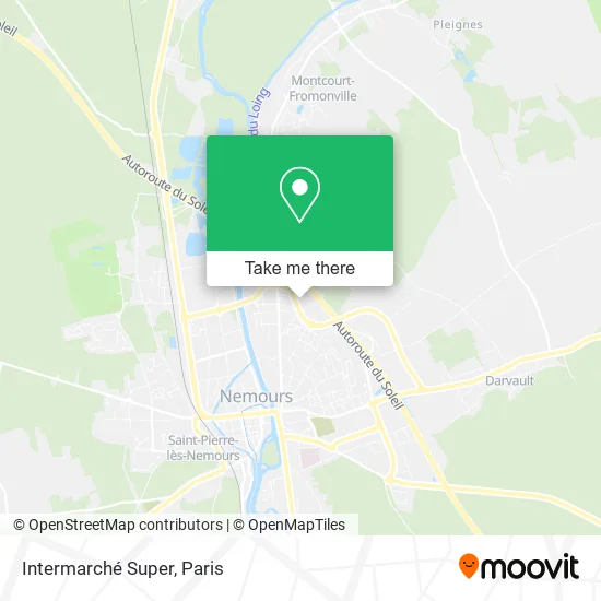 Intermarché Super map