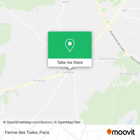 Ferme des Tuiles map