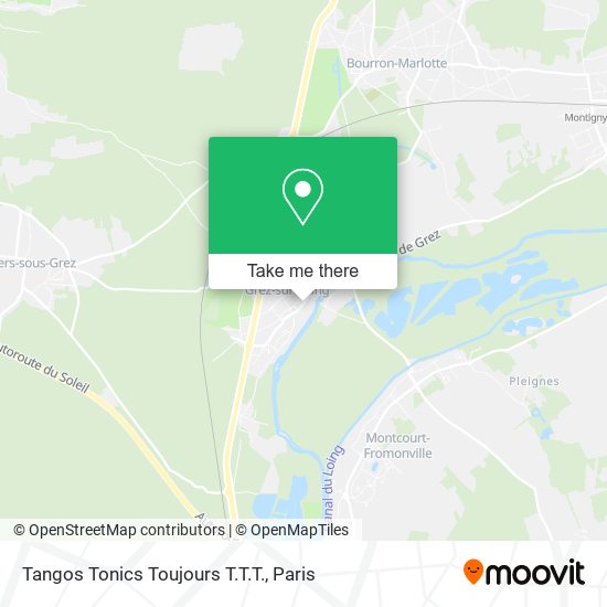 Mapa Tangos Tonics Toujours T.T.T.
