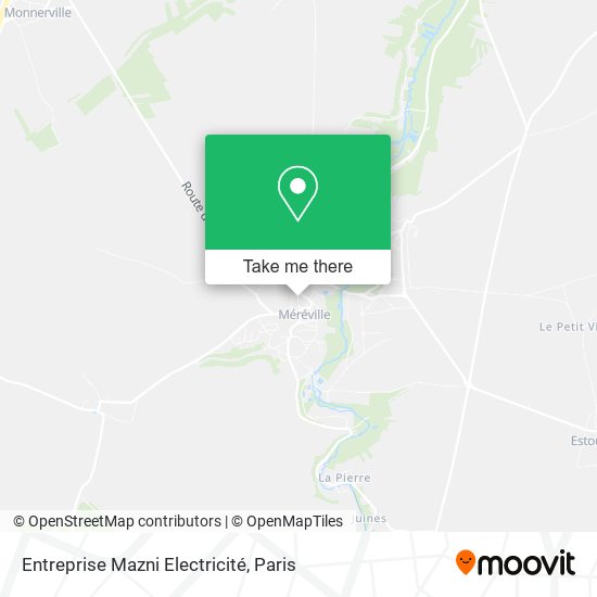 Entreprise Mazni Electricité map