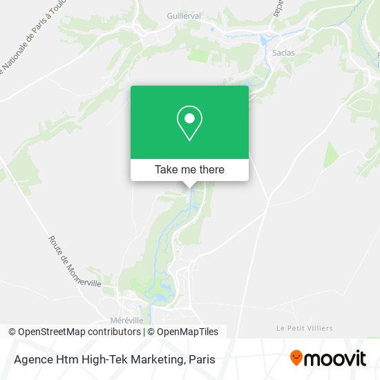 Agence Htm High-Tek Marketing map