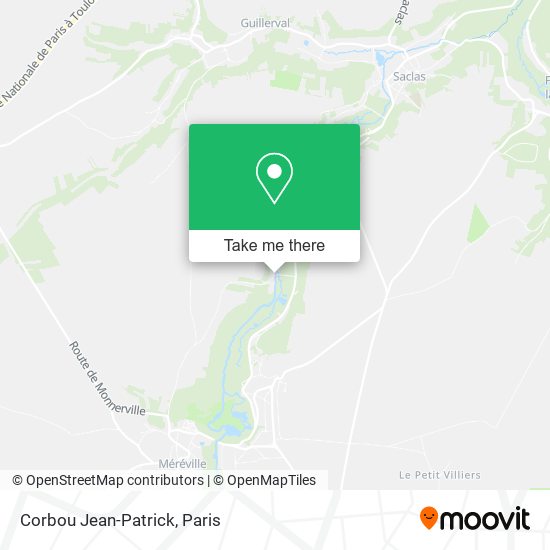 Corbou Jean-Patrick map